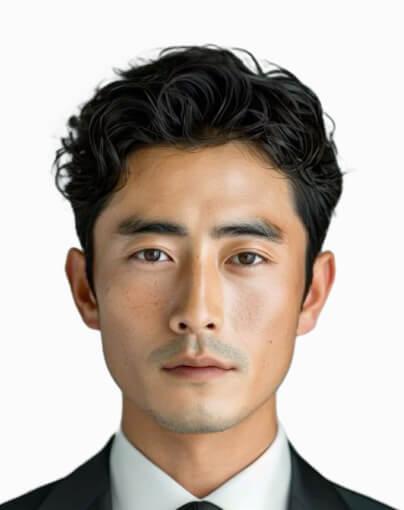 운전면허증 photo example by Passure the passport photo app