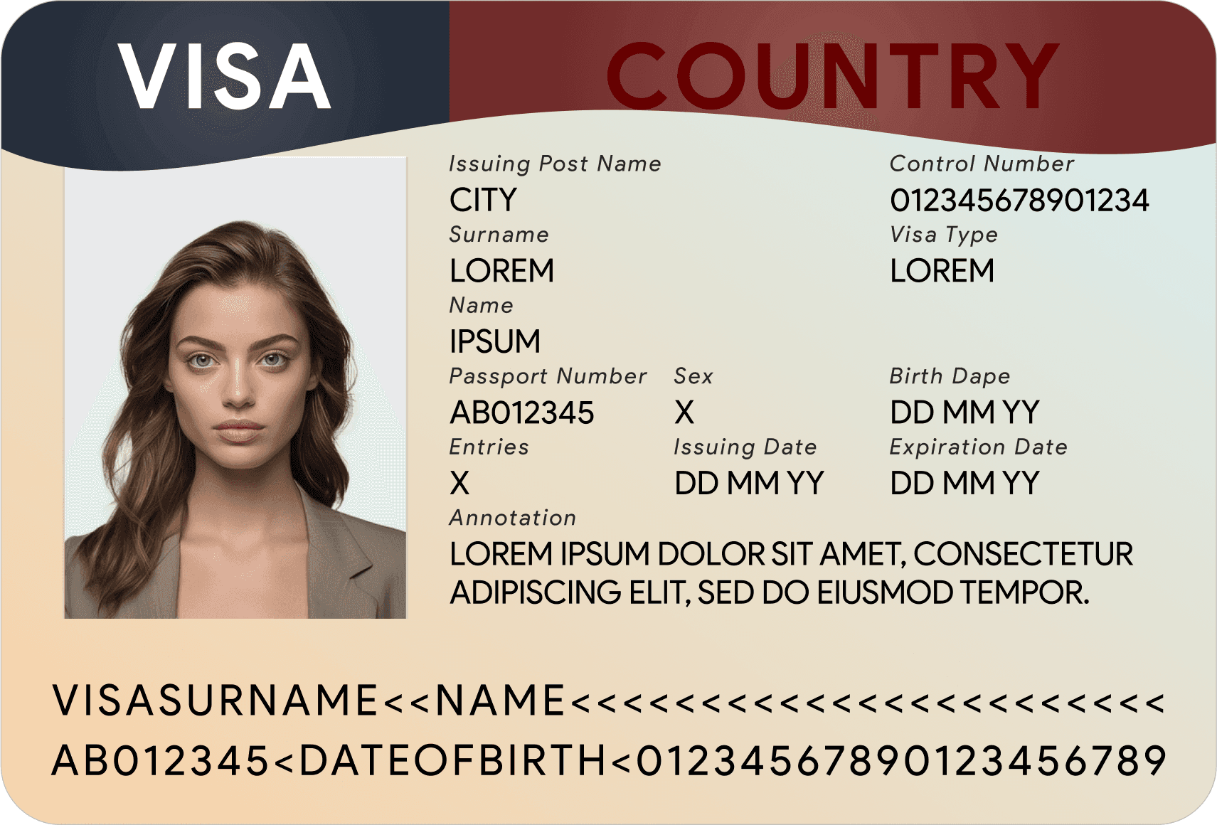 Visa américain by Passure the passport photo app