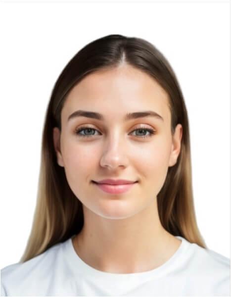 多益考試 photo example by Passure the passport photo app